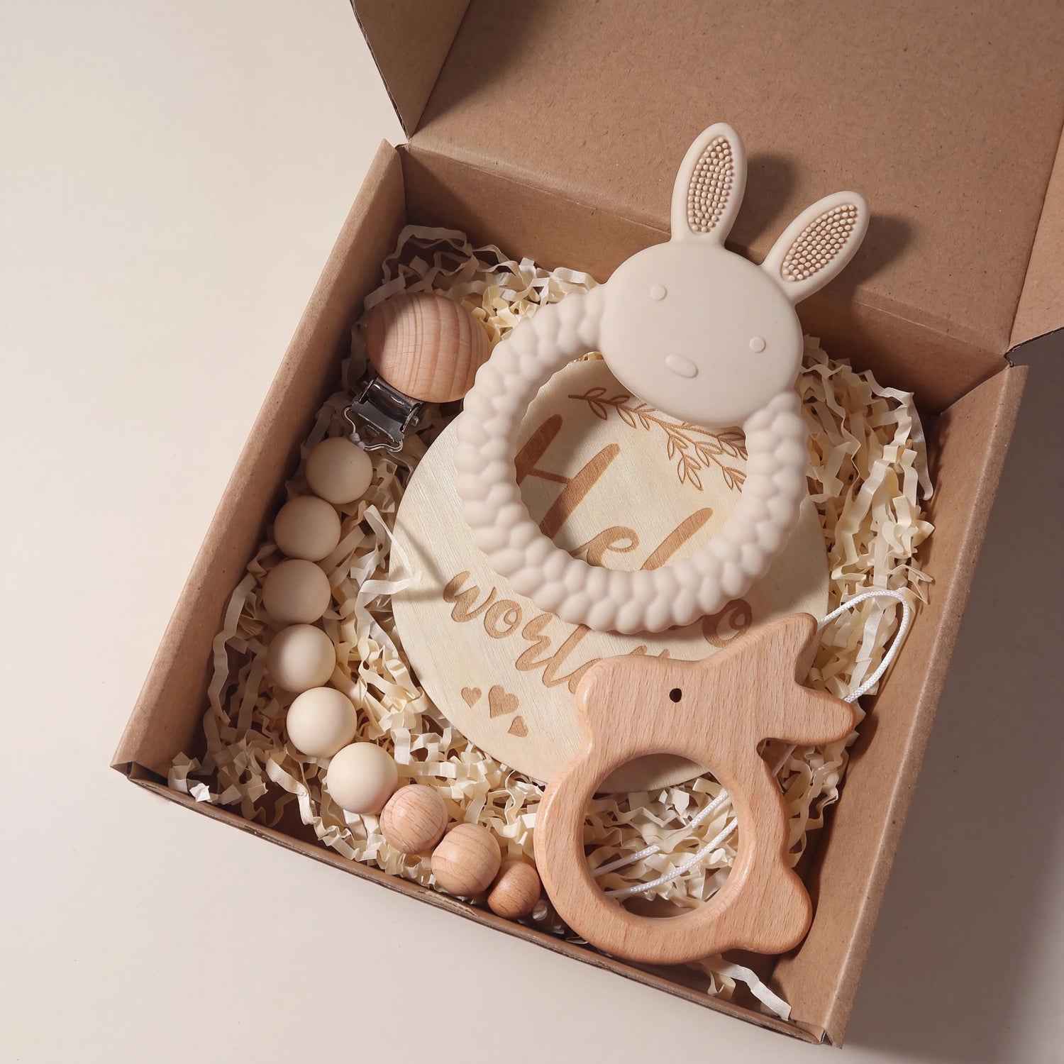 Teething collection — Rahayaa silicone animal teether gift set